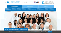 Desktop Screenshot of bilicvision.hr